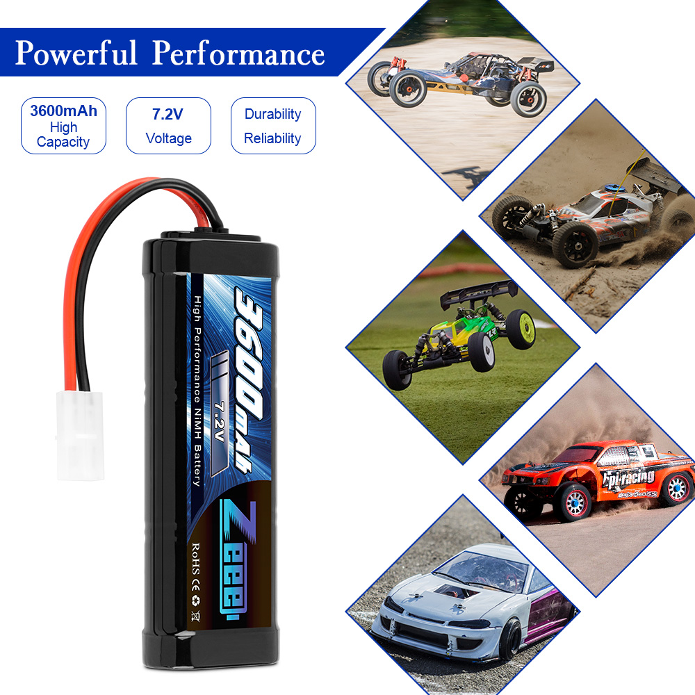 7.2V 3600mAh NIMH battery