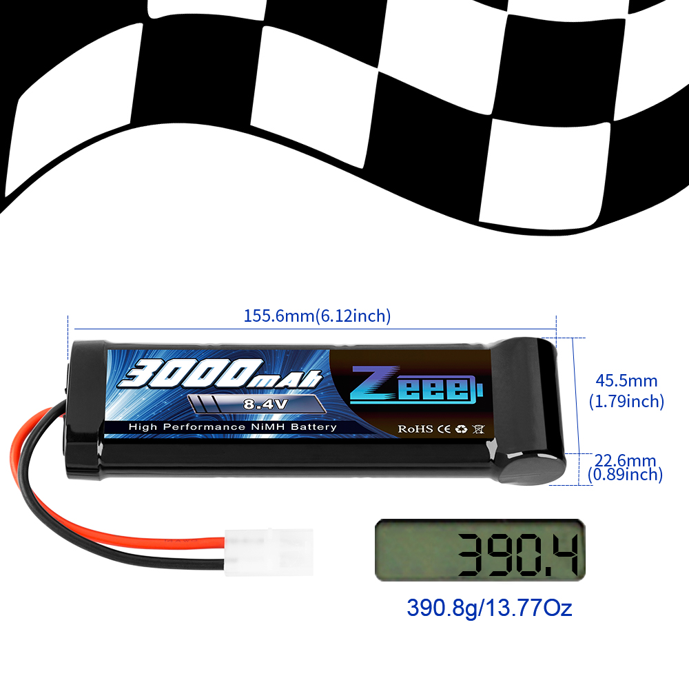 8.4V 3000mAh NIMH battery