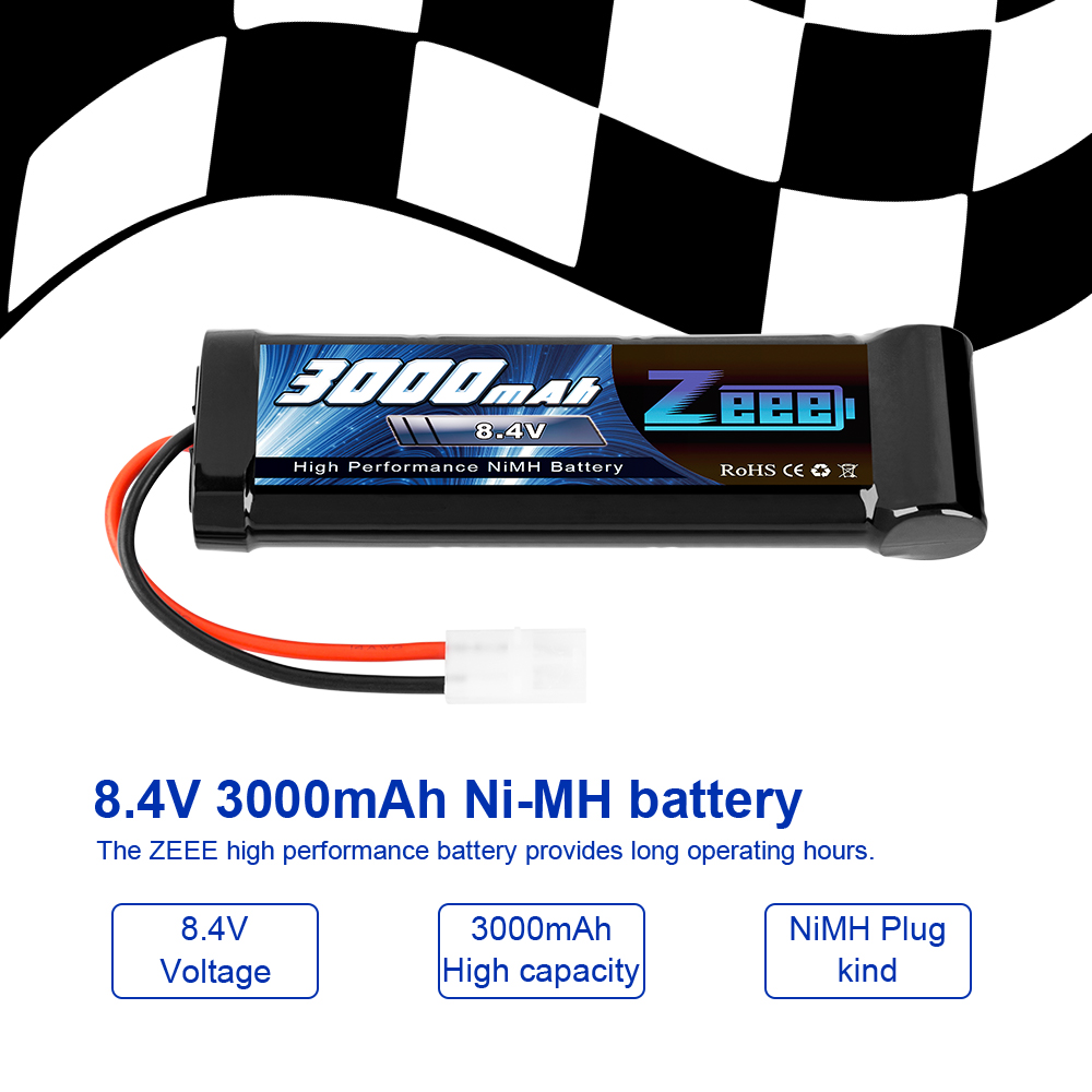 8.4V 3000mAh NIMH battery