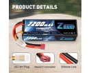 11.1V - 11.1V 80C 7200mAh Deans