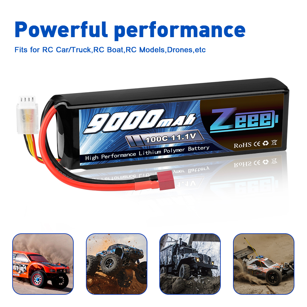 11.1V 100C 9000mAh soft pack