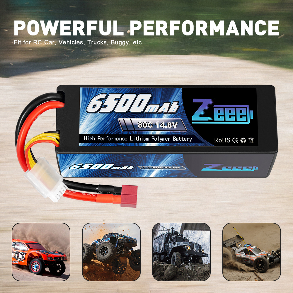 14.8V 80C 6500mAh Deans