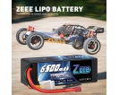 14.8V - 14.8V 80C 6500mAh Deans