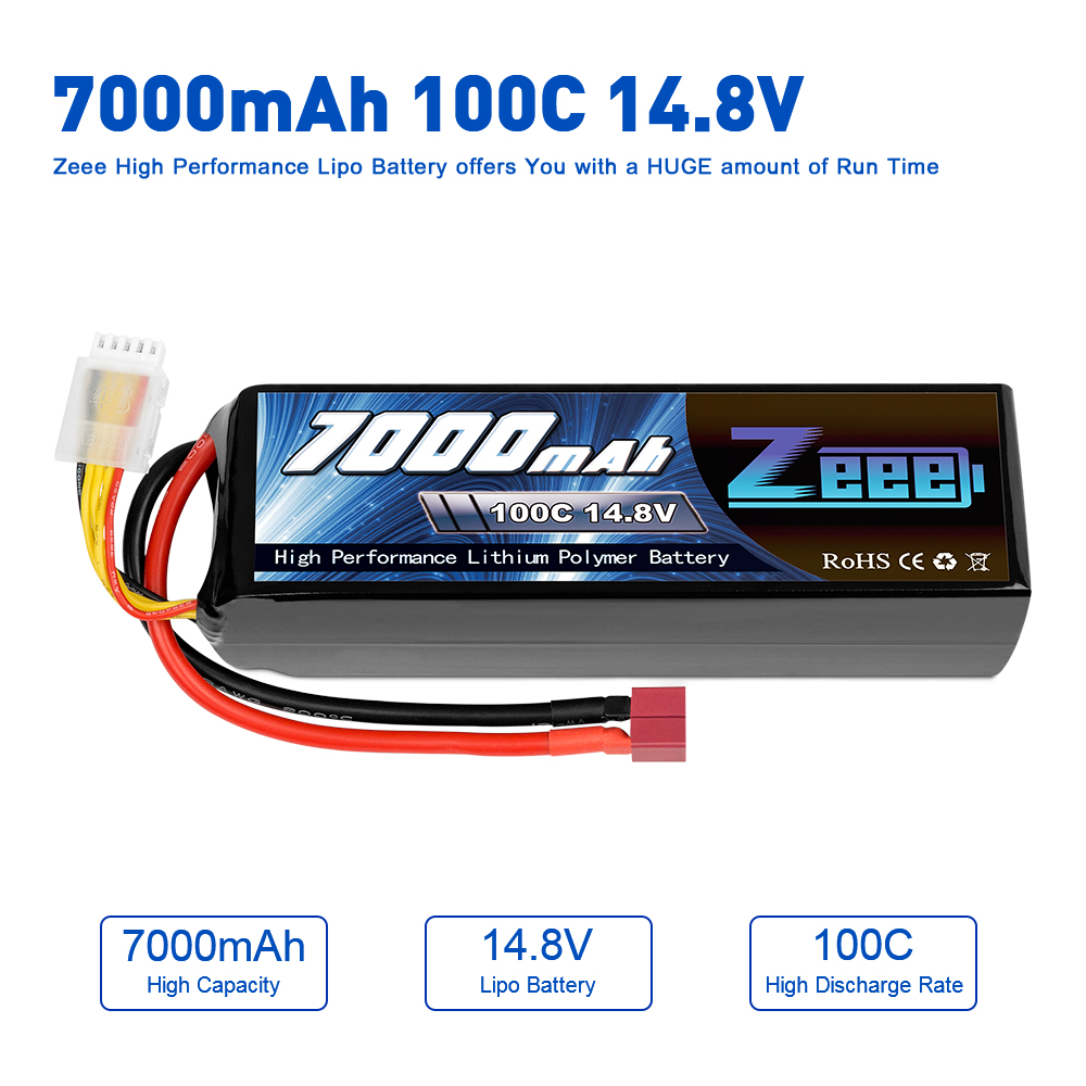 14.8V 100C 7000mAh soft pack