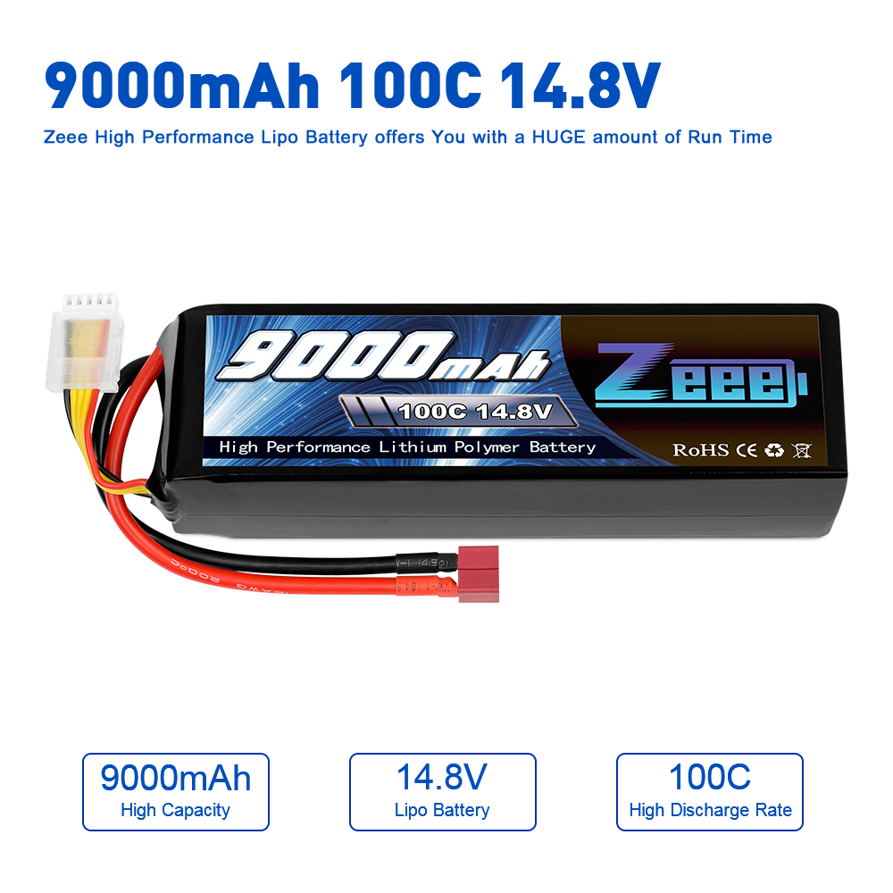 14.8V 100C 9000mAh soft pack