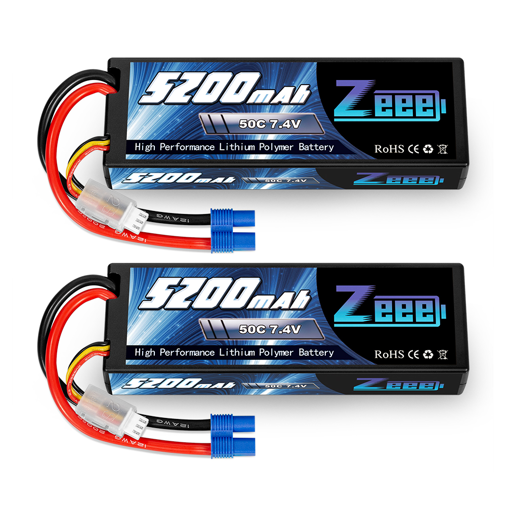 7.4V 50C 5200mah EC3 Deans