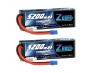 7.4V - 7.4V 50C 5200mah EC3 Deans