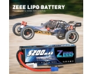 7.4V - 7.4V 50C 5200mah EC3 Deans