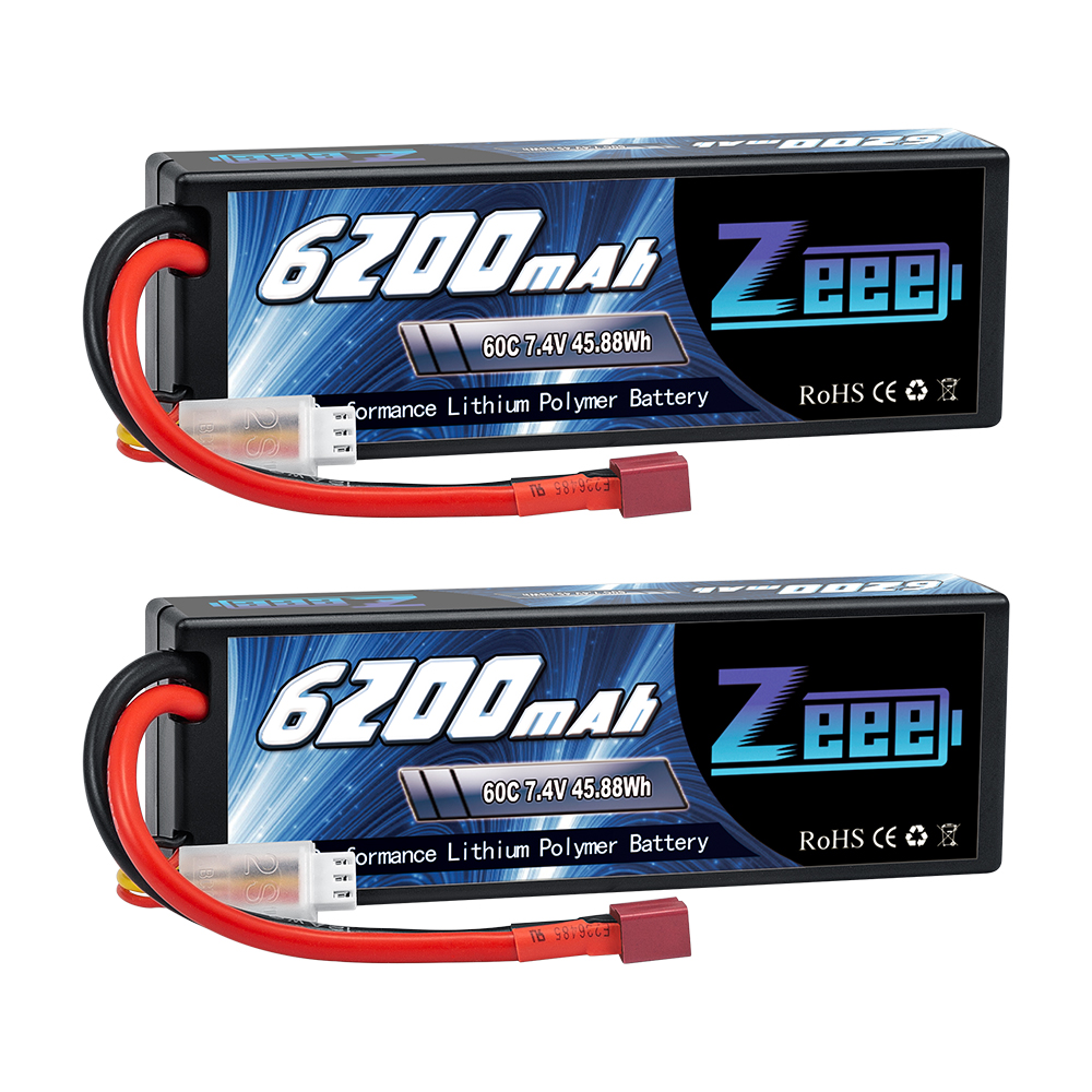 7.4V 60C 6200mah Deans