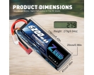 7.4V - 7.4V 60C 6200mah Deans