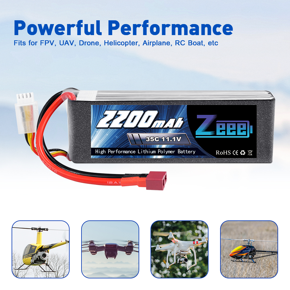 11.1V 35C 2200mAh soft pack T