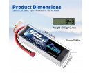 11.1V - 11.1V 50C 5200mAh soft pack