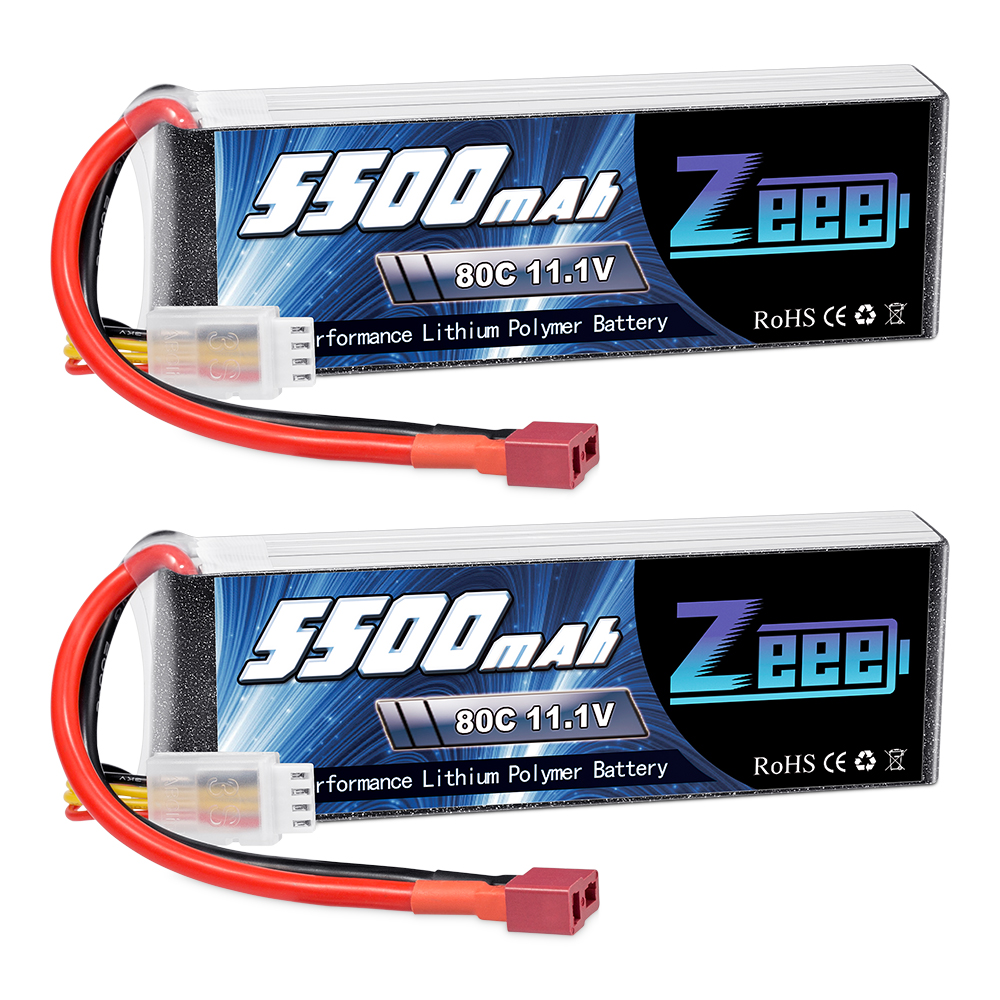 11.1V 80C 5500mAh soft pack