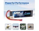 14.8V - 14.8V 60C 5200mAh soft pack