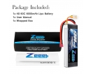 14.8V - 14.8V 60C 6000mAh soft pack