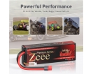 7.4V - 5200mah 120C 7.4V Deans