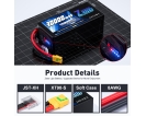 ZEEE 6S 22.2V 30000mAh 25C Agricultural /UAV Drone Lipo Battery with High Energy Density for Professional Drones Aircraf