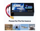 UAV/Agricultural Drone Battery - Zeee 6S 16000mAh 25C 22.2V Agricultural UAV Lipo Battery for drone